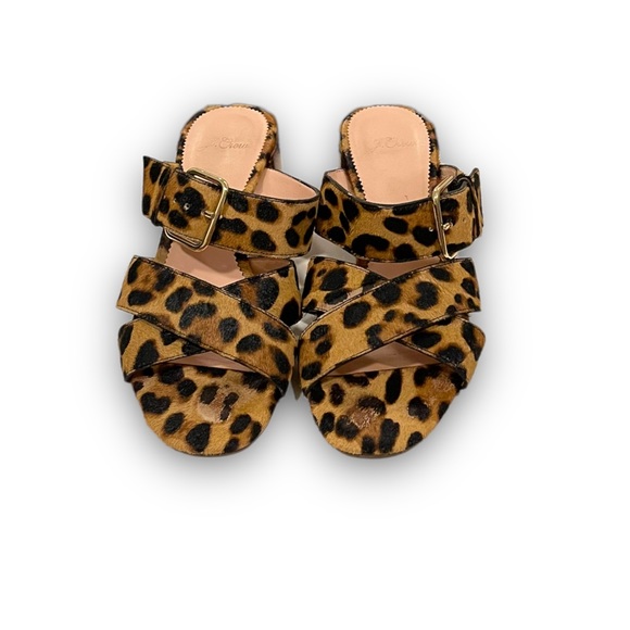 J. CREW Calf Hair Sandals - Picture 4 of 14